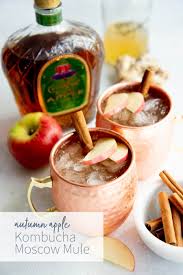 Ounces cranberry juice, to taste. Autumn Apple Kombucha Moscow Mule Wholefully