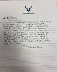 Letters from BMT 🇺🇸 ❤️ 🥲 Got a letter from my girl Barbara Bacon!! 🦷  You heard it here first, the gas chamber is finally coming back!! I know Sean  Brouwer is