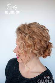 After a while, it will work with gravy and begin to sag. Hairstyle Tutorial For Curly Hair The Double Bun Hair Romance