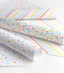 Free printable christmas wrapping paper. Birthday Printable Wrapping Paper Design Eat Repeat