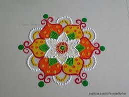 Easy Small And Quick Swastik Rangoli Design Innovative Rangoli Designs By Poonam Borkar Youtub Rangoli Designs Images Small Rangoli Design Rangoli Designs