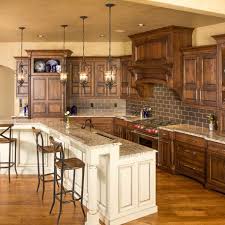 Best Wood Finish And White Glaze Cabinetry Home Design Design Ideas Amp Remodel Pictures Ho Rustic Farmhouse Kitchen Kitchen Design Rustic Kitchen Cabinets