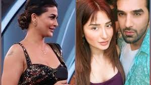 Pavitra punia, who was eliminated from bigg boss 14 during the weekend ka vaar, has opened in an exclusive chat with pinkvilla, bigg boss 14's pavitra punia opened up on her equation with eijaz. Bb 14 Mahira Slams Pavitra Punia For Blaming Paras Says She Was 3 Timing Scandal Is Her 2nd Name Filmibeat