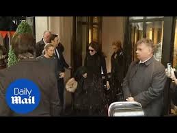 Meghan markle, 37, is heading off to morocco with prince harry tomorrow. Meghan Markle And Guests Leave Baby Shower In Snowy Nyc Youtube