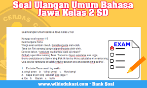 Soal Ulangan Umum Bahasa Jawa Kelas 2 Sd Idn Paperplane