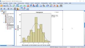 Normalverteilung Mit Spss Test Auf Normalverteilung 4 Vorlesung Youtube