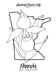 50 state flowers free coloring pages. Pin On Geography