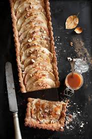 Tarte Aux Pommes Caramel Au Beurre Sale La Cuisine De Nathalie Tarte Aux Pommes Tarte Pomme Caramel Pomme Caramel
