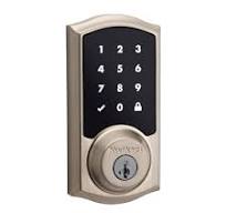 Kwikset SmartCode 916 Z-Wave Smart Lock, Keyless Entry Zwave Door Lock,  Touchscreen Electronic Deadbolt, SmartKey Re-Key Security, Smart Hub  Required, ...