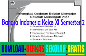 Check spelling or type a new query. Rpp Silabus Prota Prosem Kkm Sma Bahasa Indonesia Kelas Xi Semester 2 Berkas Sekolah