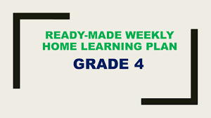 Grade 10 science 4th quarter. Grade 4 Weekly Home Learning Plan Quarter 1 Deped Tambayan