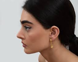 Earrings with Rose