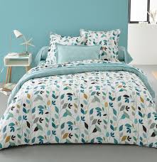Des draps aux rideaux, en passant par les tapis, ayez le foyer idéal à petit prix ! Housse De Couette Feuille A Feuille Francoise Saget Housse De Couette Couettes De Lit Decoration Maison