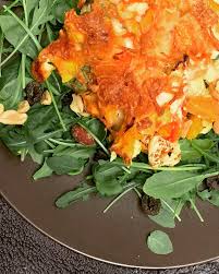 Kurbis Zucchini Auflauf Auf Rucola Beet Rezept Zucchini Auflauf Rucola Zucchini