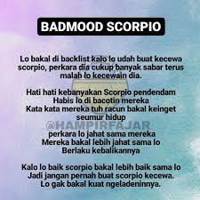 Mereka tidak akan terlibat dalam suatu hubungan tanpa wuahaha persis sama temen cewe gw, dia zodiak scorpio. Pin Oleh Shella Di Personality Trivia Fakta Zodiak Scorpio Fakta Zodiak Kutipan Pengetahuan