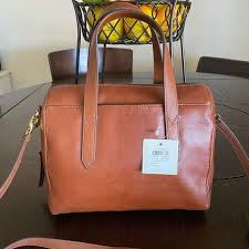 Also set sale alerts and shop exclusive offers only on shopstyle. Dames Tassen Handtassen Set Of Fossil Sydney Satchel Med Brown Leather Bag Shb1978210 Madison Wallet Gameshop