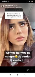 Eso último, incluso, lo destaca la joven en su cuenta pública de instagram. James Rodriguez Y Juana Valentina Restrepo Son Hermanos