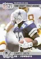 Emmitt Smith [Offensive Rookie Of The Year] #800 Prices [Rookie] | 1990 Pro  Set | Football Cards