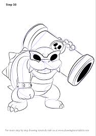 Koopalings coloring pages coloring home of koopaling coloring page body colors and textures. Learn How To Draw Roy Koopa From Koopalings Koopalings Step By Step Drawing Tutorials