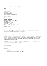 Cover letter examples for recent graduate. Librarian Technician Templates At Allbusinesstemplates Com