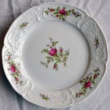 Antique rosenthal selb bavaria fine china donatello pattern 6 piece place setting c1922 germany. Rosenthal China Classic Rose Salad Plate Floral Pattern Germany Patterned Dishes Antique Dishes Vintage China Patterns