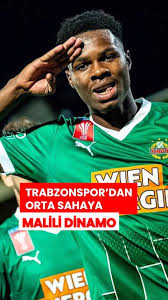 Trabzonspor'dan orta sahaya Malili dinamo. Sezon başında 700 bin euro  karşılığında Rapid Wien'e transfer olan 22 yaşındaki orta saha Mamadou  Sangare kısa zamanda etkili performansıyla dikkatleri ...