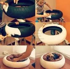 0ef9334b7027df5b678d21ef4a34f681 Jpg 537 523 Pouf Pneu Recycler Des Pneus Mobilier Pour Chien