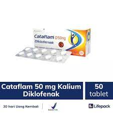 Cataflam adalah obat yang mengandung kalium diklofenak digunakan sebagai pereda nyeri, nyeri produk cataflam 50mg tab dapat juga digunakan untuk mengobati sakit gigi yang disertai. Cataflam D 50mg Tablet 50s Obat Sakit Gigi Pereda Nyeri Lifepack Id