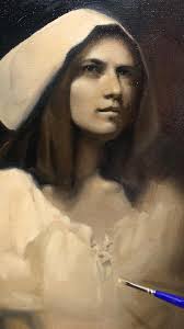 °, Drea, 11 x 14, Oil