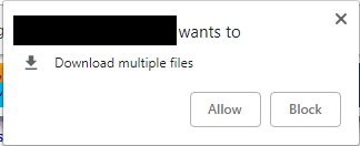 How To Handle Chrome S Download Multiple Files Alert Web Testing Katalon Community