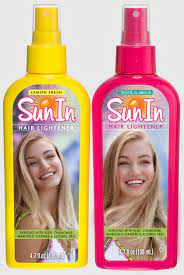 Think back to your first grade teacher's words of wisdom. Sun In Hair Lightener Products