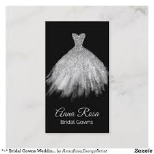 Bridal Gowns Wedding Event Wedding Dresses Business Card Zazzle Com Dress Bridal Shower Invitations Glittery Wedding Dress Wedding Events