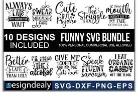 Get crafting with this exclusively designed lovesvg freebie. Funny Quotes Svg Bundle 02 Graphic By Designdealy Com Creative Fabrica In 2020 Svg Quotes Funny Svg Funny Quotes