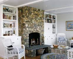 As one of the largest providers of landscape, hardscape, and masonry products, lafarge fox river decorative stone has been proudly serving the fox river valley and surrounding areas since 1934. River Stone Fireplace Houzz