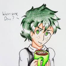 There he would find an alternate reality if he becomes a villain and the number one hero has fallen from the world. Villain Deku With Hot Chocolate By Punisher2006 On Deviantart