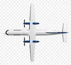 Find Hd Q Series Bombardier Commercial Aircraft Top View Hd Png Download To Search And Download More Free Transparent P Commercial Aircraft Top View Aircraft