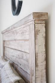 Unique, utilitarian, functional is how i would describe using wood fencing sections for a substitute headboard. 16 Diy Headboard Ideas Projects Ohmeohmy Blog