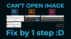 Check spelling or type a new query. Fix Error Can T Open Image With Photoshop Illustrator Or Indesign Sá»­a Lá»—i Khong Má»Ÿ Ä'Æ°á»£c áº£nh Youtube