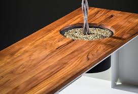 Designer Bench In Teak And Aluminum With Integrated Planter Decor Store 2018 Teak Holz Teak Teakholz