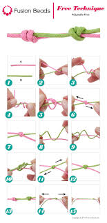 An Adjustable Knot Is The Perfect Way To Finish Many Cord Jewelry Designs Learn The Diy Technique Yourself So Cord Jewelry Adjustable Knot Diy Jewelry Making