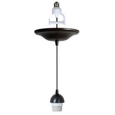 Recessed lighting, in particular, is known to generate a lot of heat since the housing is set inside of a ceiling or wall. Worth Home Products Instant Pendant 1 Light Recessed Light Converter Antique Bronze Adapter Only Pan 3200h The Home Depot