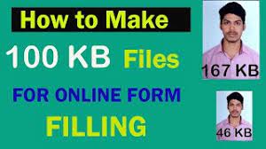 How To Reduce Photo Size Less Than 20 Kb 50 Kb 100 Kb Sp Skywards Youtube