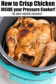 Rotisserie Instant Pot Chicken Using The Crisplid Top Instantpot Crisplid Instant Pot Dinner Recipes Easy Pressure Cooker Recipes Multi Cooker Recipes