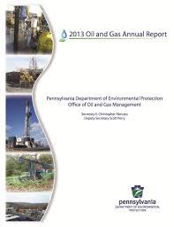 Pa Deps 2013 Oil And Gas Annual Report