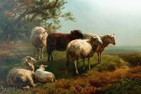 Famous 19th Century Oil Paintings Of Sheep Fine Art Blogger Sheep Art Fine Art Animal Art