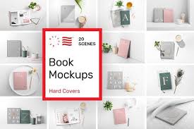 Book Cover Mockups Hardcover Book In 2020 Book Cover Mockup Business Card Mock Up Stationery Mockup