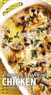 Best Creamy Mushroom Chicken Recipe Pipandebby Com Recipe Chicken Mushroom Recipes Creamy Mushroom Chicken Avocado Recipes Healthy