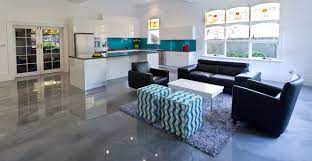 The next step is to prepare the room for the pour. Floorosity Premium Floors