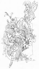 You just need to download these, get them printed and get your kid started. Detailed Fairy Coloring Pages