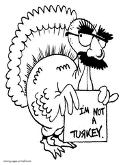 These fall leaves coloring pages are perfect for everyone. Thanksgiving Coloring Pages Free Printable Pictures 70